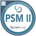 Professional Scrum Master Logo
